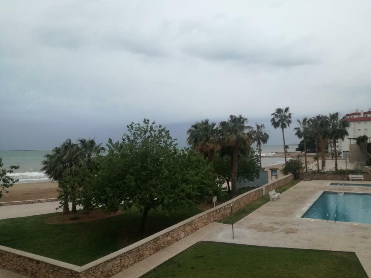 Primera Linea De Mar Con Piscina En Ebrehogar Sant Carlos de la Ràpita Kültér fotó
