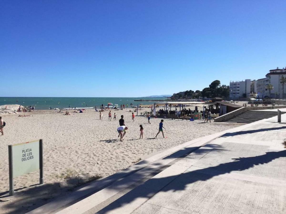 Primera Linea De Mar Con Piscina En Ebrehogar Sant Carlos de la Ràpita Kültér fotó