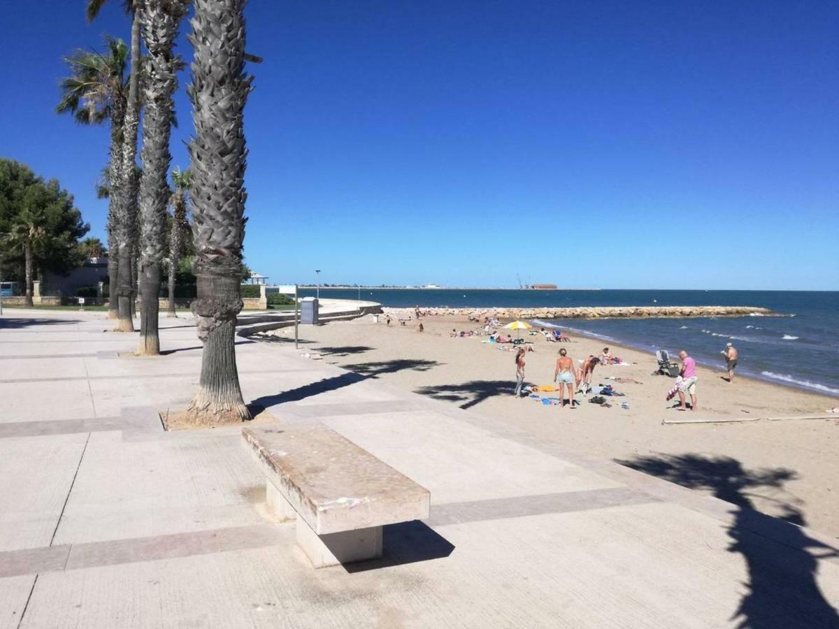Primera Linea De Mar Con Piscina En Ebrehogar Sant Carlos de la Ràpita Kültér fotó